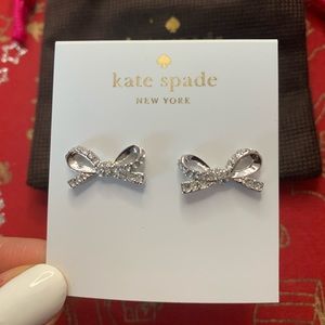 Kate Spade bow earrings
